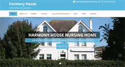Desktop Screenshot of harmonyhouse.uk.com
