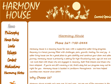 Tablet Screenshot of harmonyhouse.info